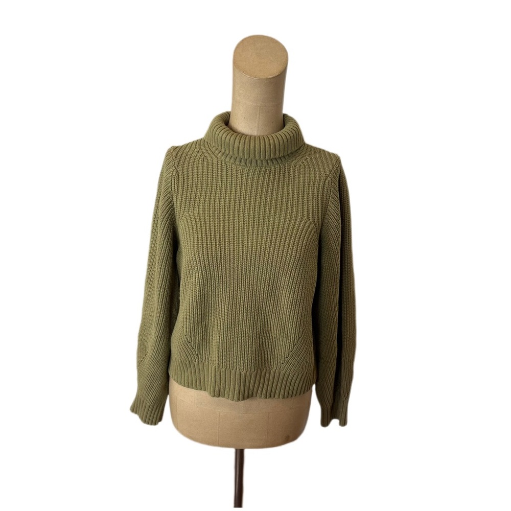 L'Academie Los Angeles Moss Army Green Sweater Size XS